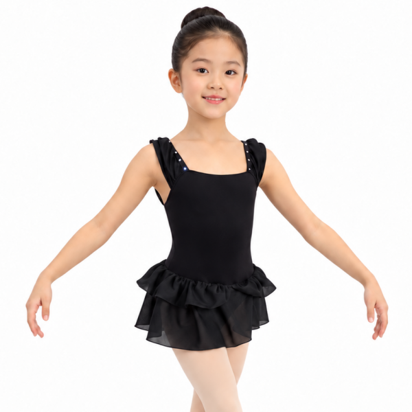 Black Rhinestone Dress 4
