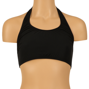 Black Halter Crop Top 4