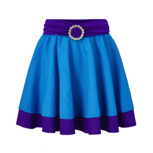“I’m Blue” Belted Skirt 4