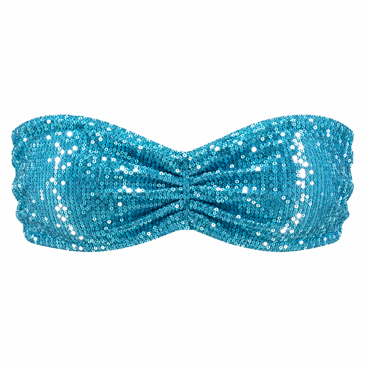 Blue Sequin Bandeau 5 Blue Sequin Bandeau 5