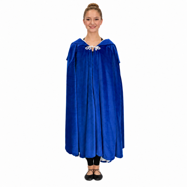 Blue Velvet Cape 4