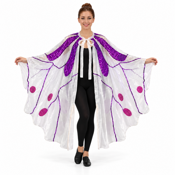 Sequin Butterfly Cape 4