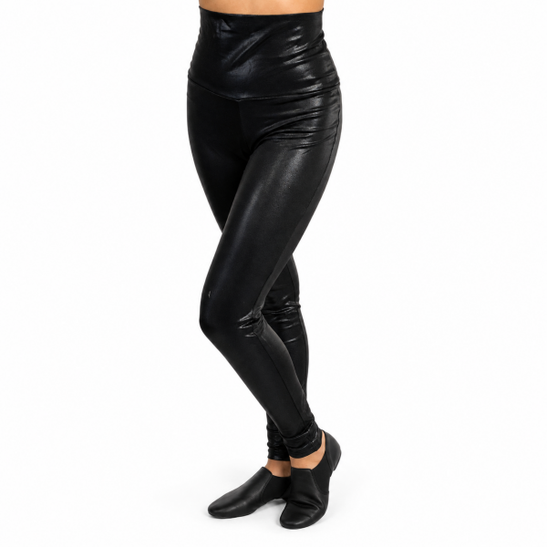 “High Waist Metallic Leggings” 7