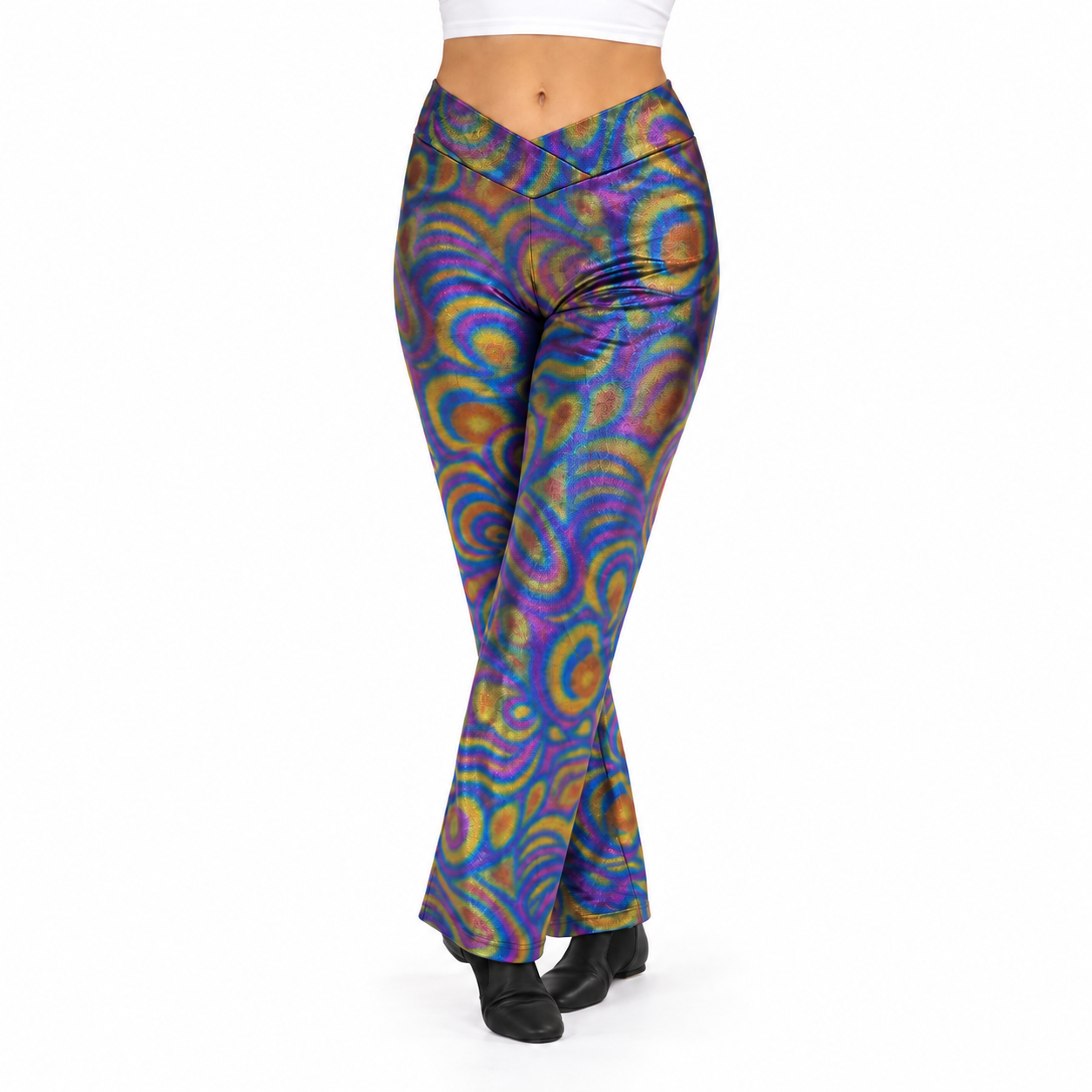 Jazz Pants – V-Front Holographic Swirl 5 Jazz Pants – V-Front Holographic Swirl 5