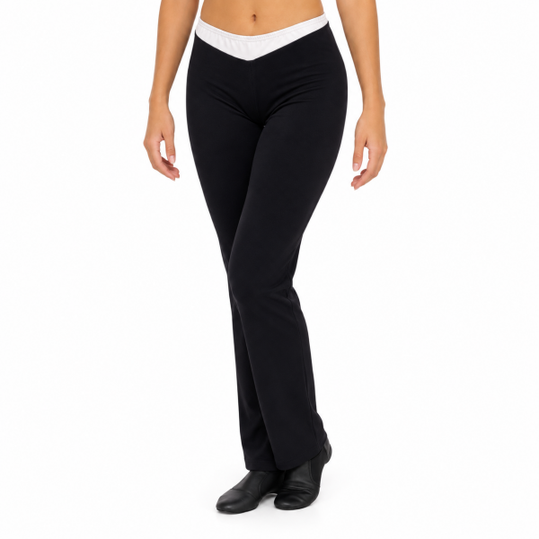 Jazz Pants – Black with White Band 99