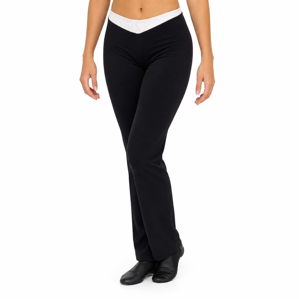 Jazz Pants – Black with White Band 5 Jazz Pants – Black with White Band 5
