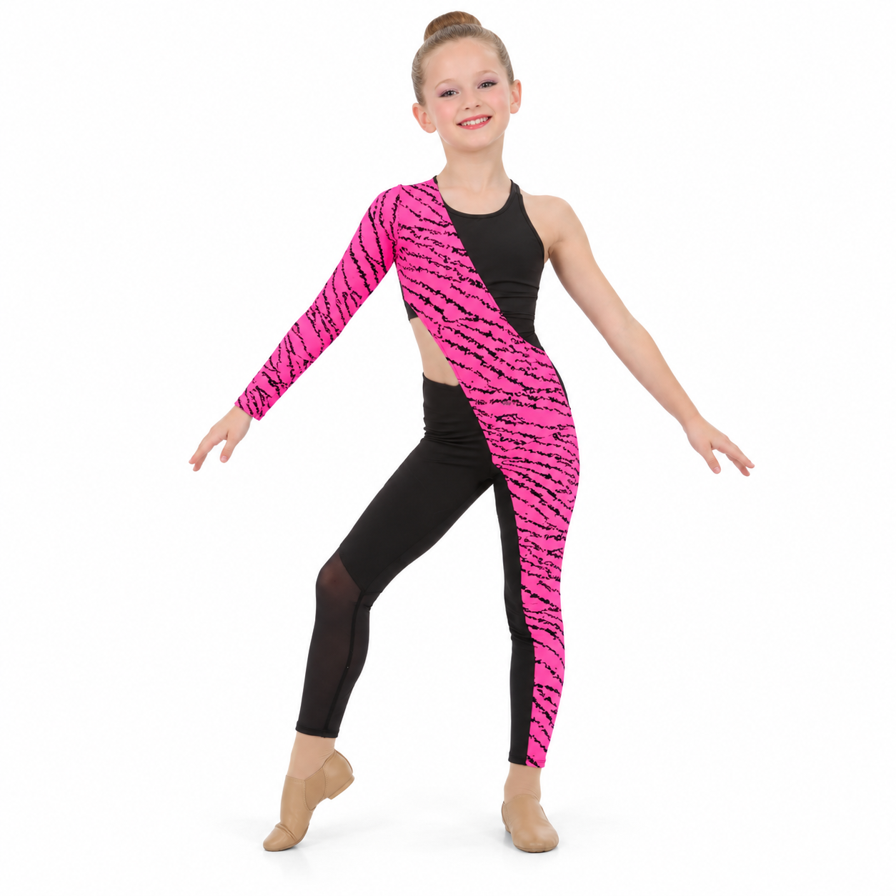 Black and Pink Unitard 5 Black and Pink Unitard 5