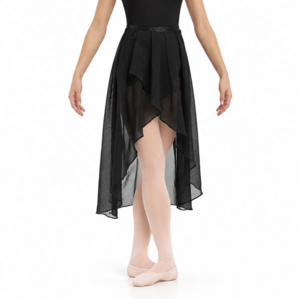 Black Wrap Skirt 6