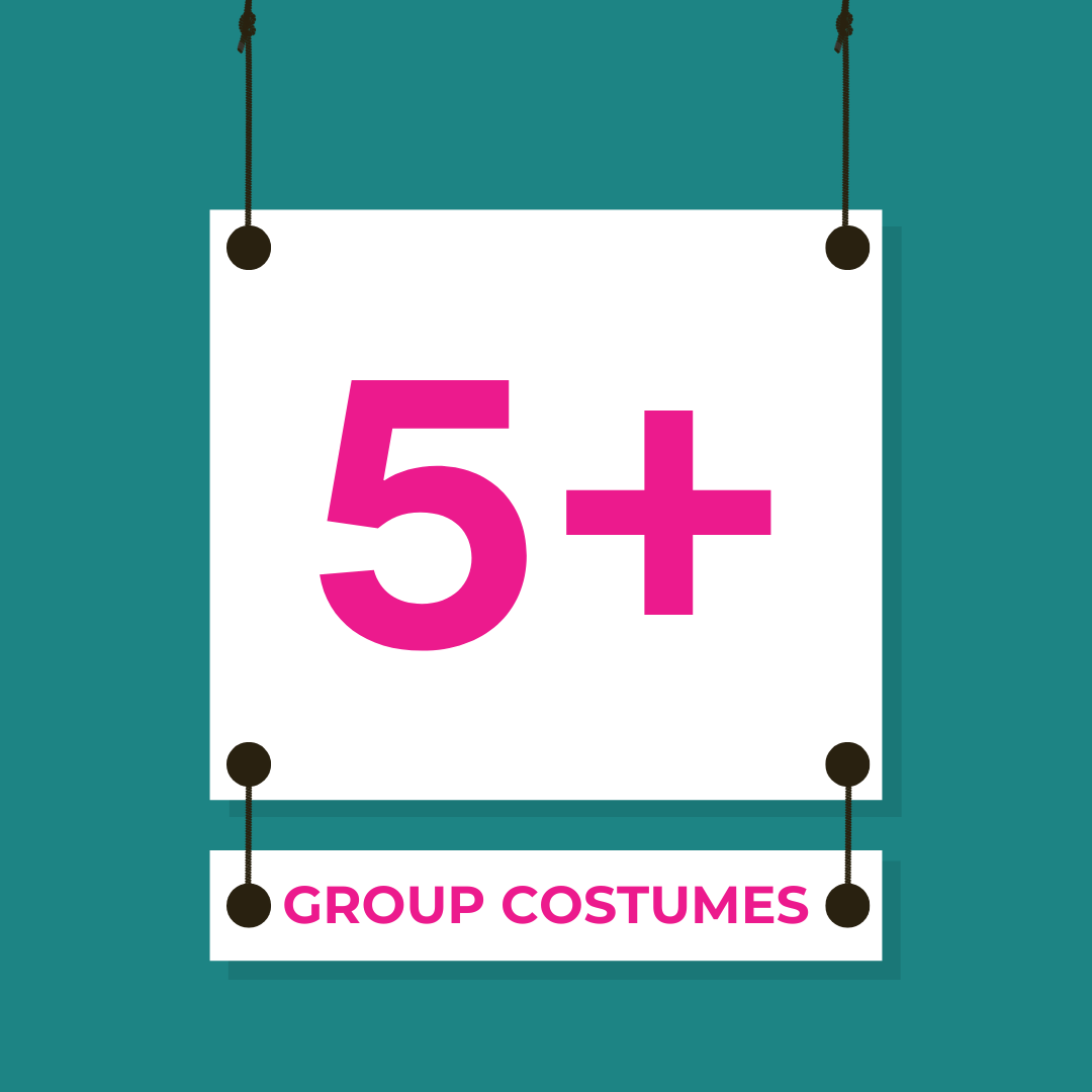 “Adieu” 42 Group costumes — 5 or more items