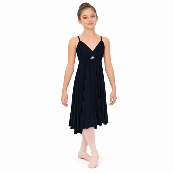 Navy Lyrical Dress 5
