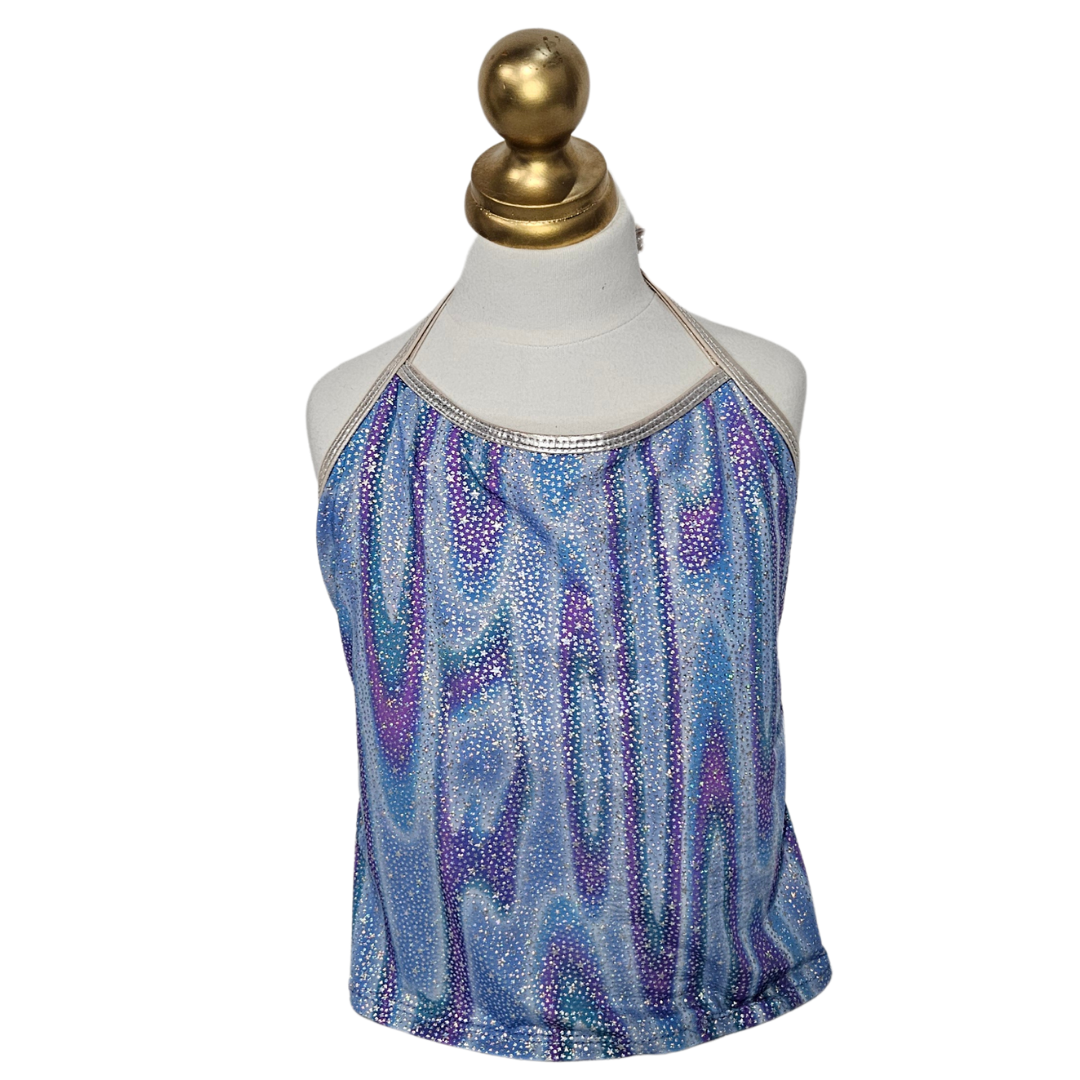 Galaxy Print Halter Top 6 Galaxy Print Halter Top 6