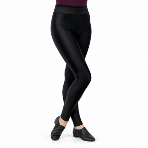 Lustre Black Leggings 4