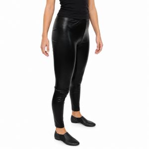 Black Pleather Leggings 6