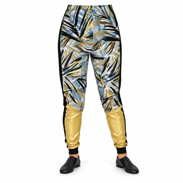 Blue Print Harem Pants 4