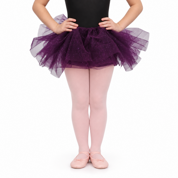 Purple Glitter Tutu 5
