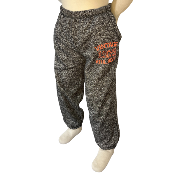 Track Pants – Dark Grey with Orange Accent 6
