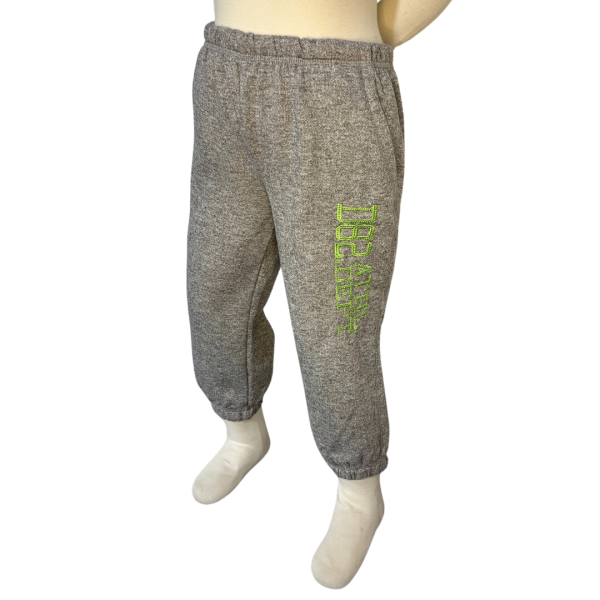 Track Pants – Grey with Green Accent 7