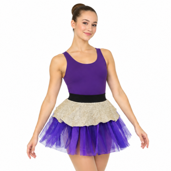 Purple and Gold Skirt 5