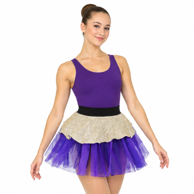 Purple and Gold Skirt 5 Purple and Gold Skirt 5