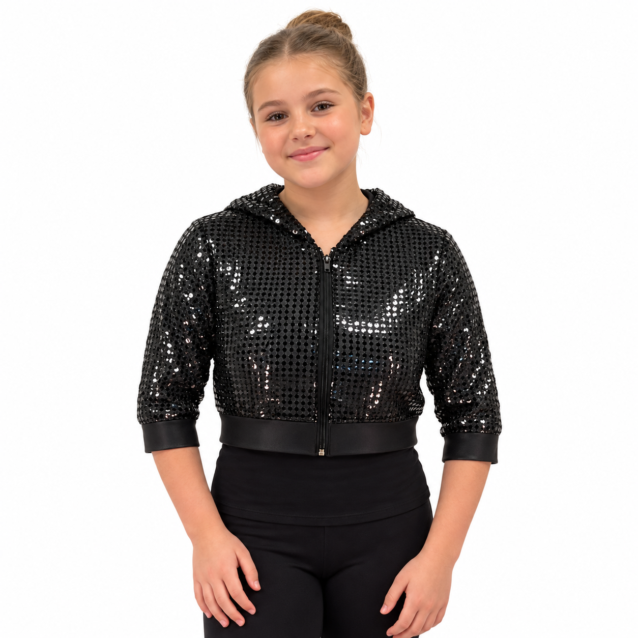Sequin Hooded Jacket 5 Sequin Hooded Jacket 5