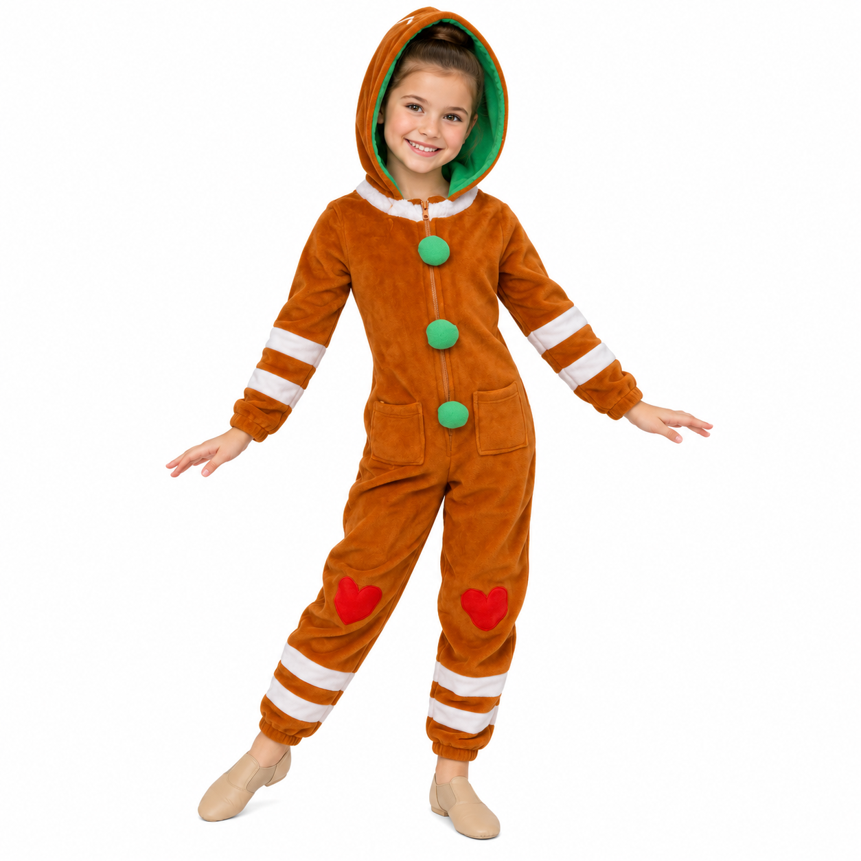 Christmas Onesie – Gingerbread 6 Christmas Onesie – Gingerbread 6