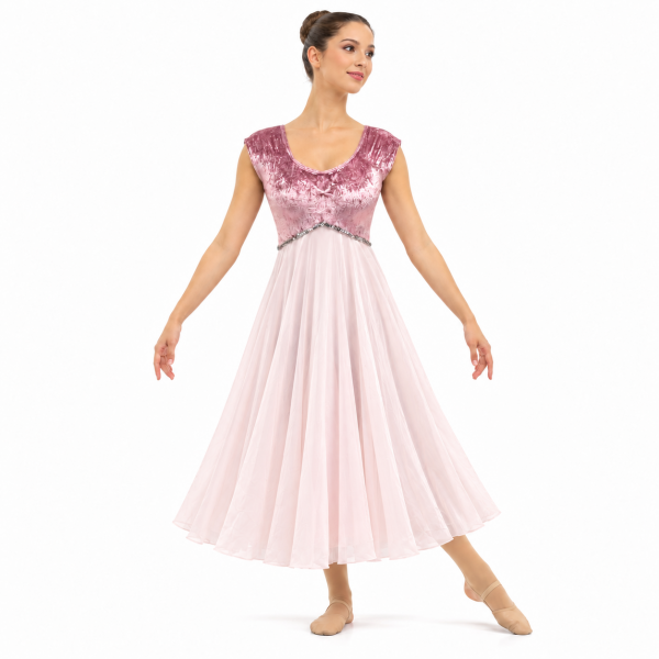 Velvet Lyrical Dress 6
