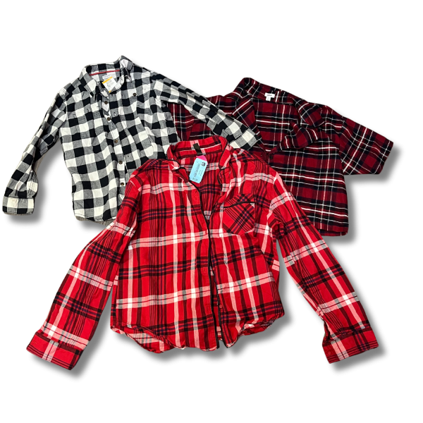 Assorted Plaid Shirts 9