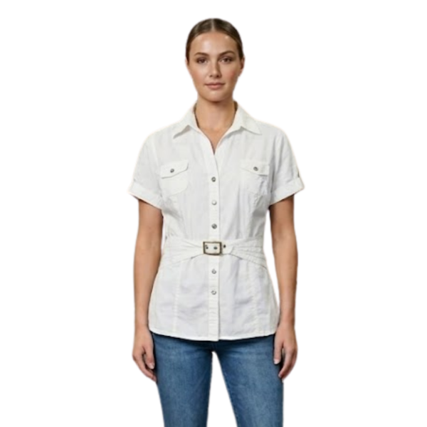 Blouse With Belt 73