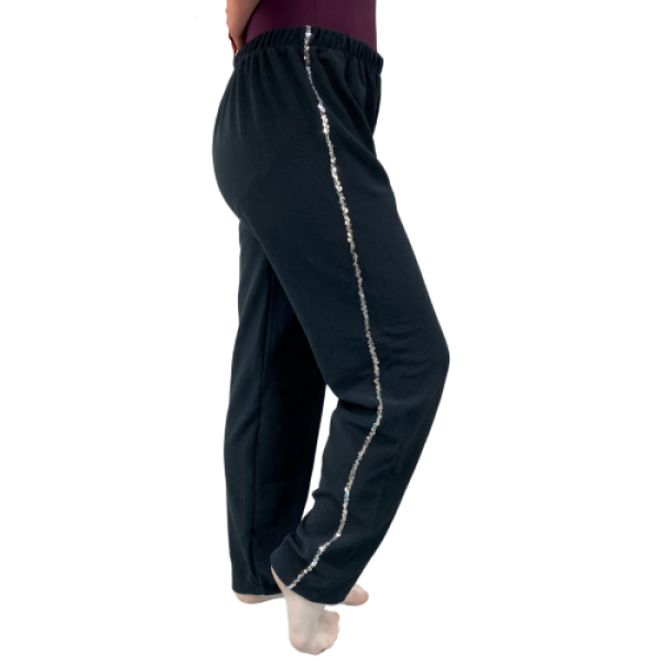 Black Pants with Silver Stripe 4