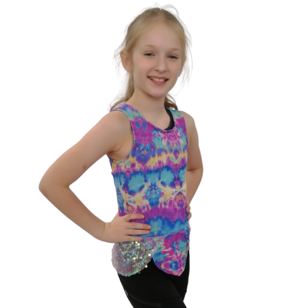 Tie-Dye Sequin Tank 6