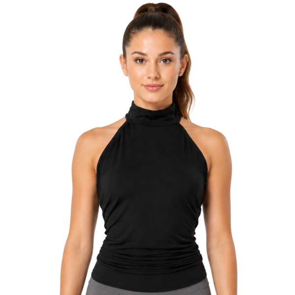 “Open Back Halter Top” 2