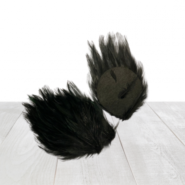 Black Feather Appliques 3