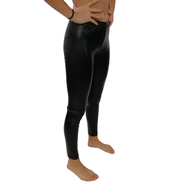 Black Pleather Leggings 6