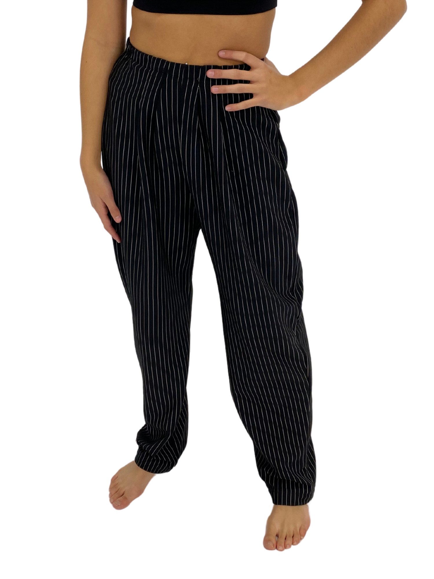 Pinstripe Slacks 4 Pinstripe Slacks 4