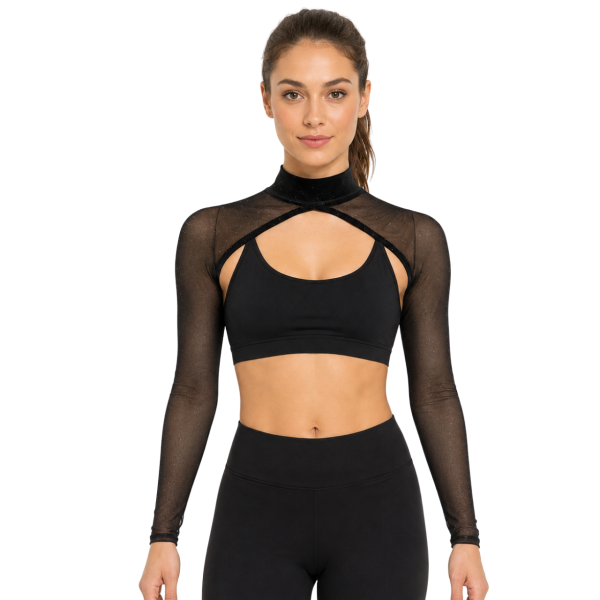 Sparkle Mesh Shrug 4
