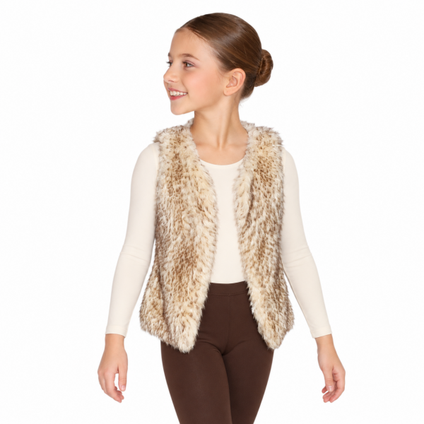 Brown Fur Vest 4