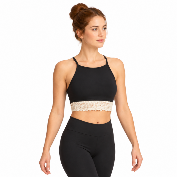 White Racerback Tank 2