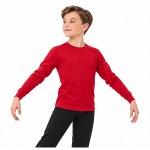 Red Longsleeve Crewneck 4