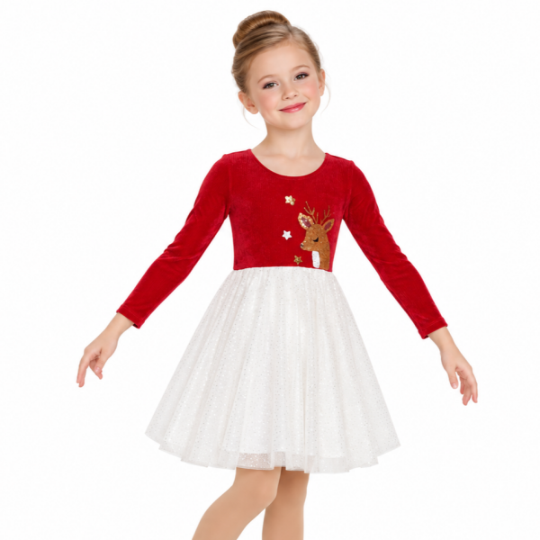 Sequin Ruffle Skirt 3
