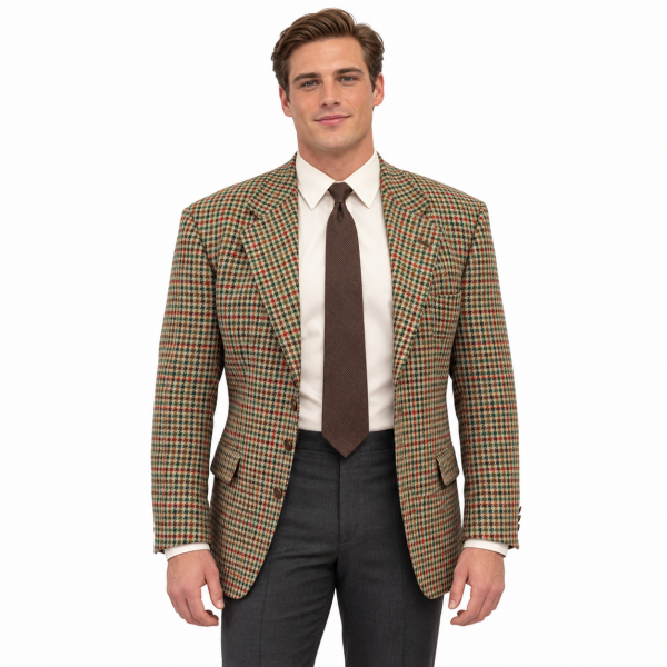 Suit Jacket – Green Plaid 3