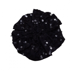 Black Sequin Hair Clip 3