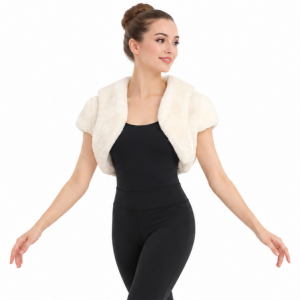 White Fur Capelet 4
