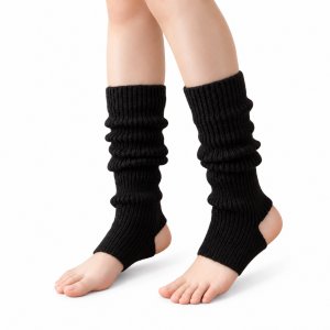 Stirrup Knit Leg Warmers 4