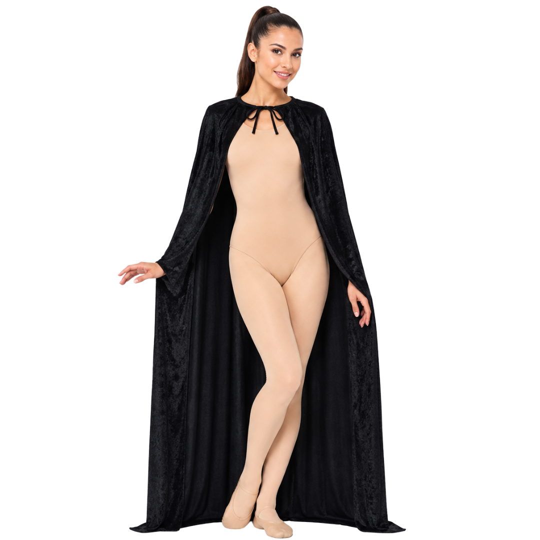 Black Velvet Cape 8 Black Velvet Cape 8