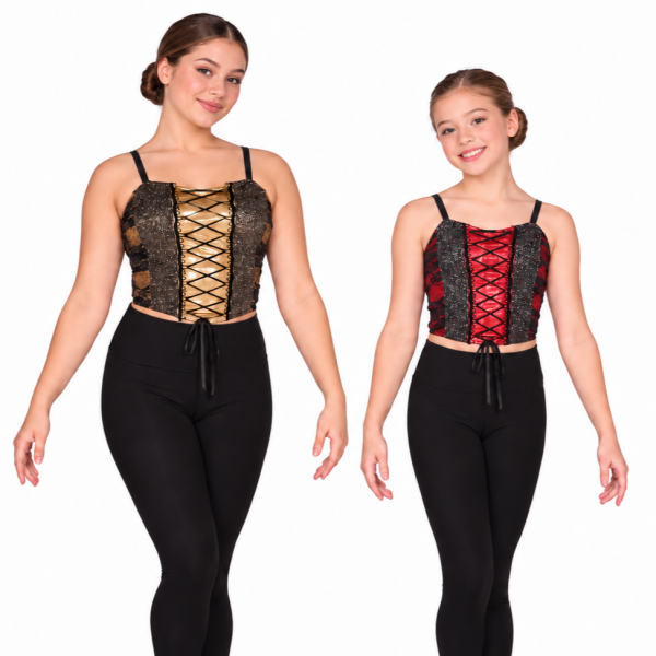 Lace Corset Crop 5