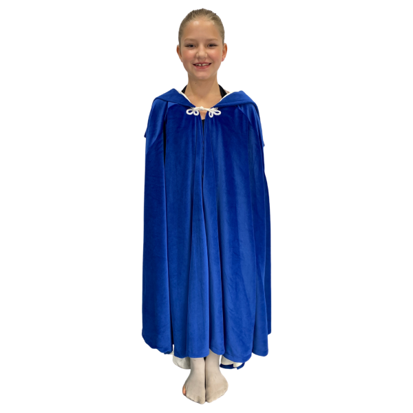 Blue Velvet Cape 4