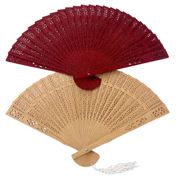 Wooden Handheld Fans 3