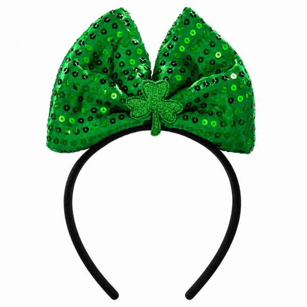 Green Sequin Neck Ties 3