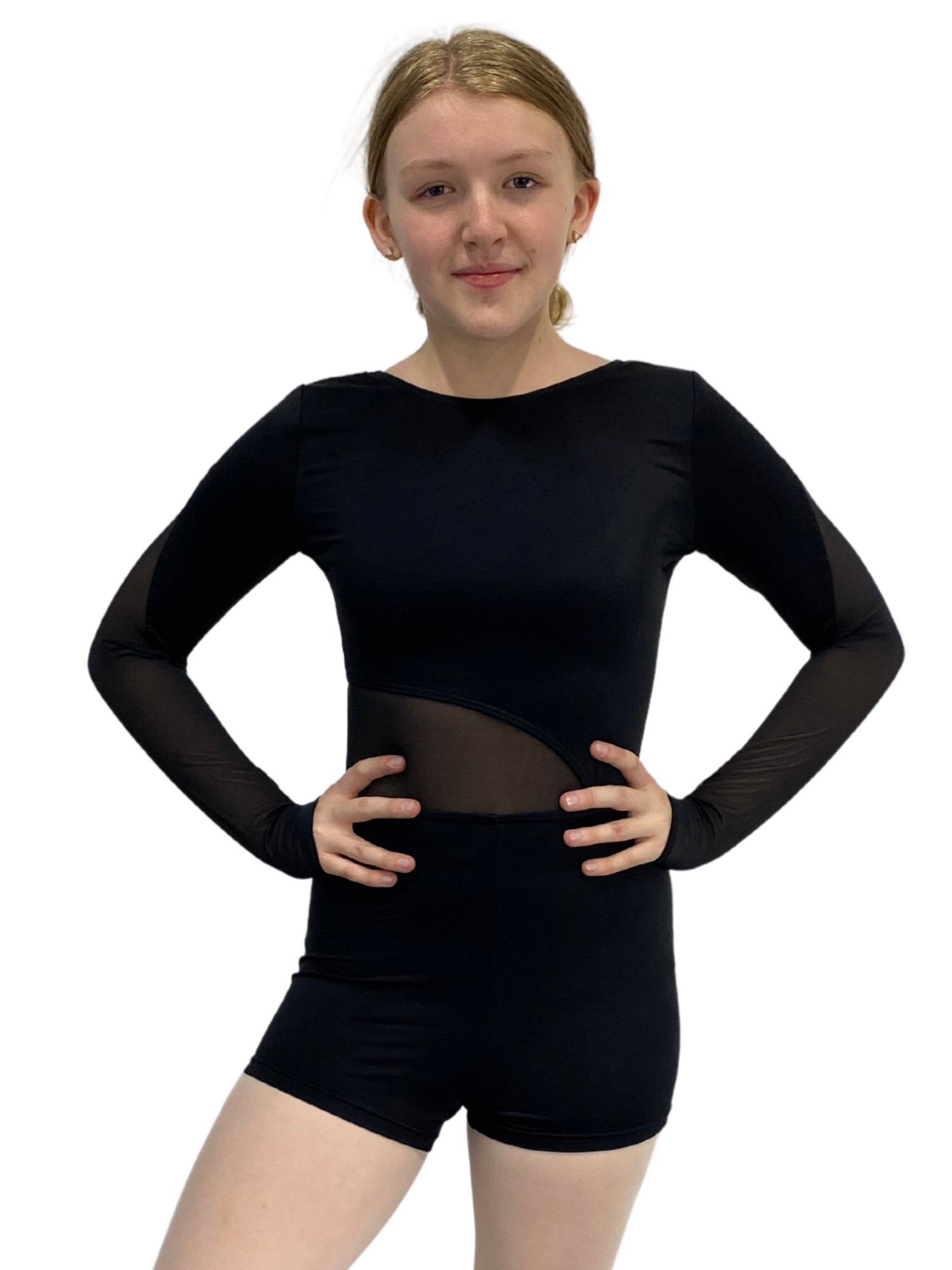 Long Sleeve Biketard with Cutouts 5 Long Sleeve Biketard with Cutouts 5