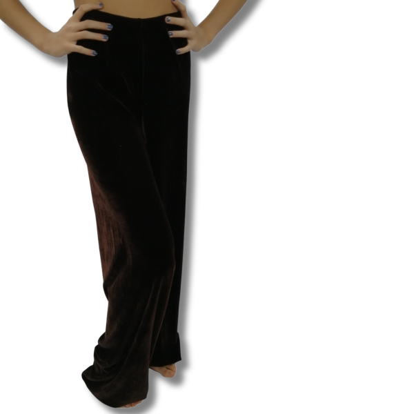 Brown Velvet Pants 5